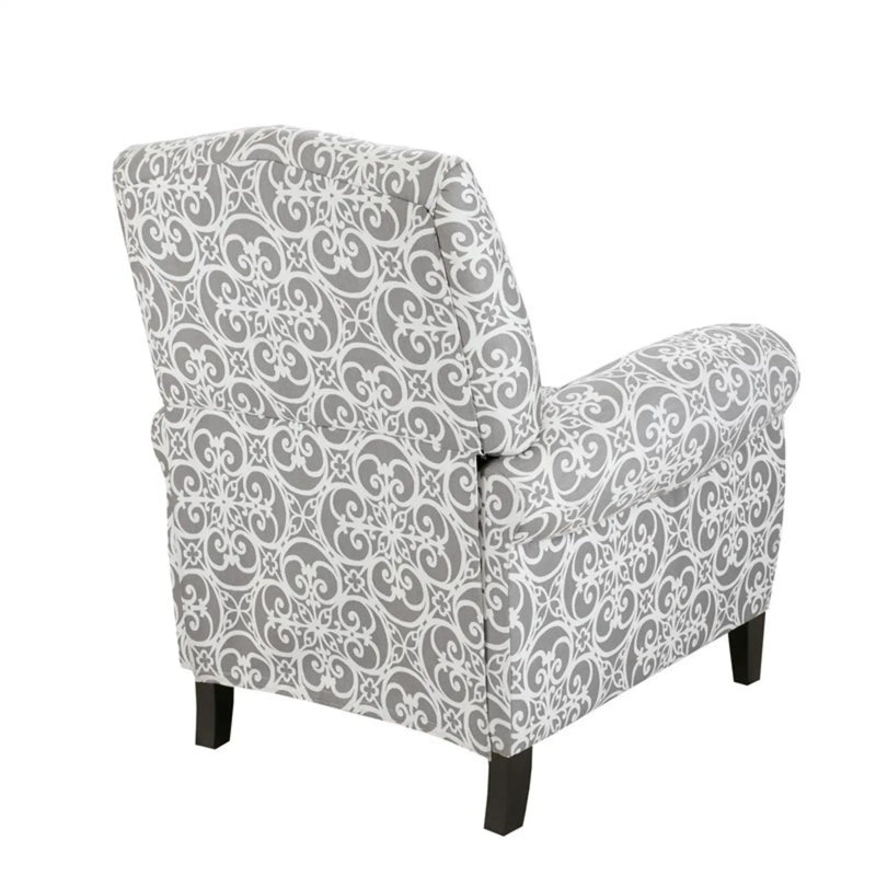 Kirby Transitional Push Back Recliner Chair by HouseOfZazla