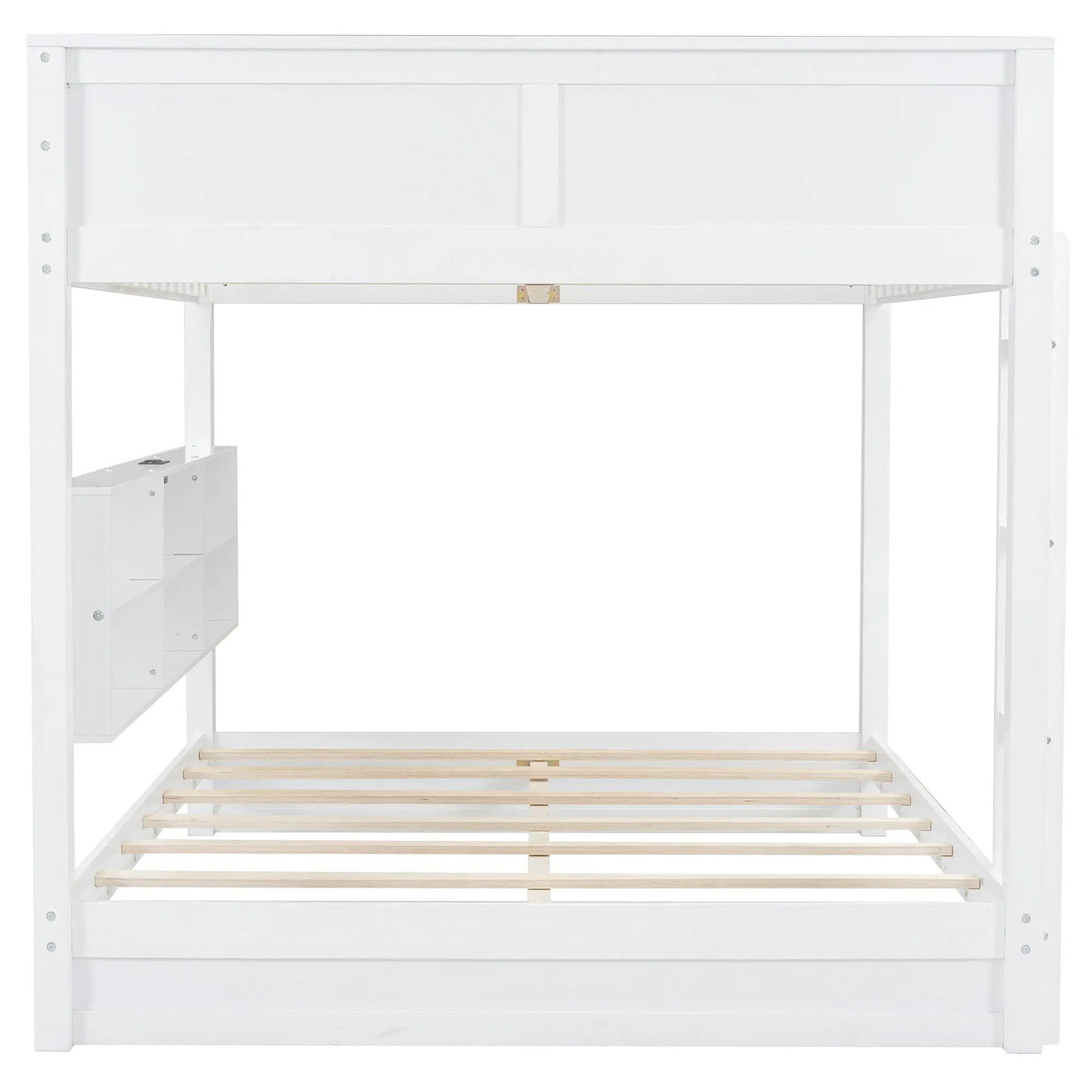 Bunk Bed With Storage Cabinets And USB Ports by HouseOfZazla