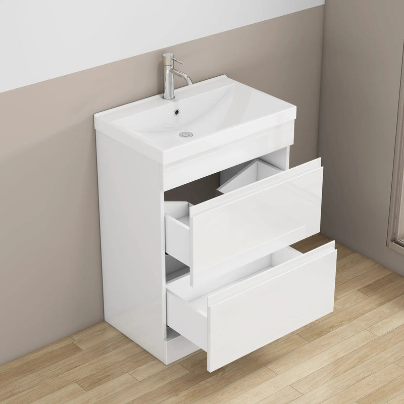 24-inch Bathroom Vanity With Sink Combo by HouseOfZazla