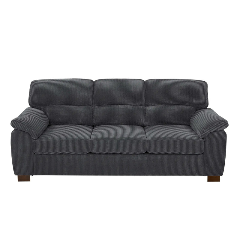 Vintage Inspired 3 Seat Sofa With Tufted Cushions by Unique Piece Furniture