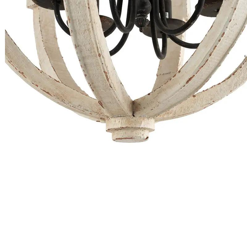 Chandelier, Hanging Light Fixture With Adjustable Chain For Kitchen, Bulb Not Included by HouseOfZazla