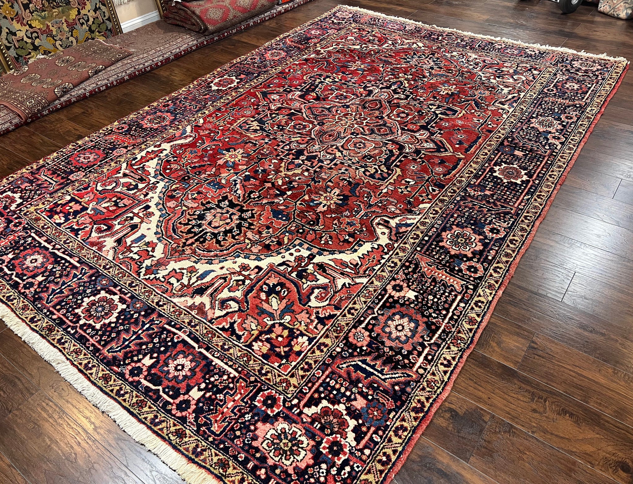 Persian Heriz Rug 8x12 by Jewel Rugs