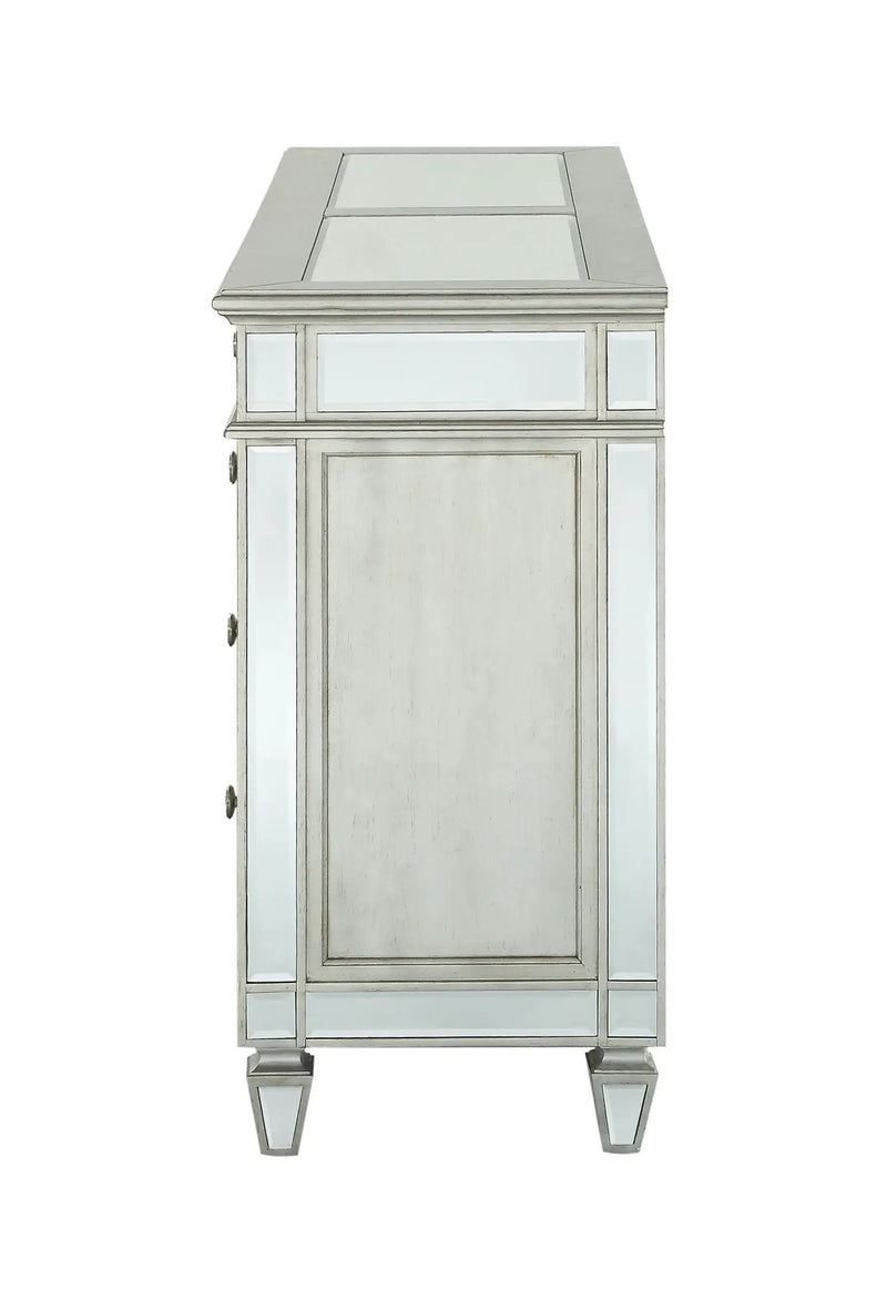 Varian - Mirrored Dresser - Silver by Unique Piece Furniture