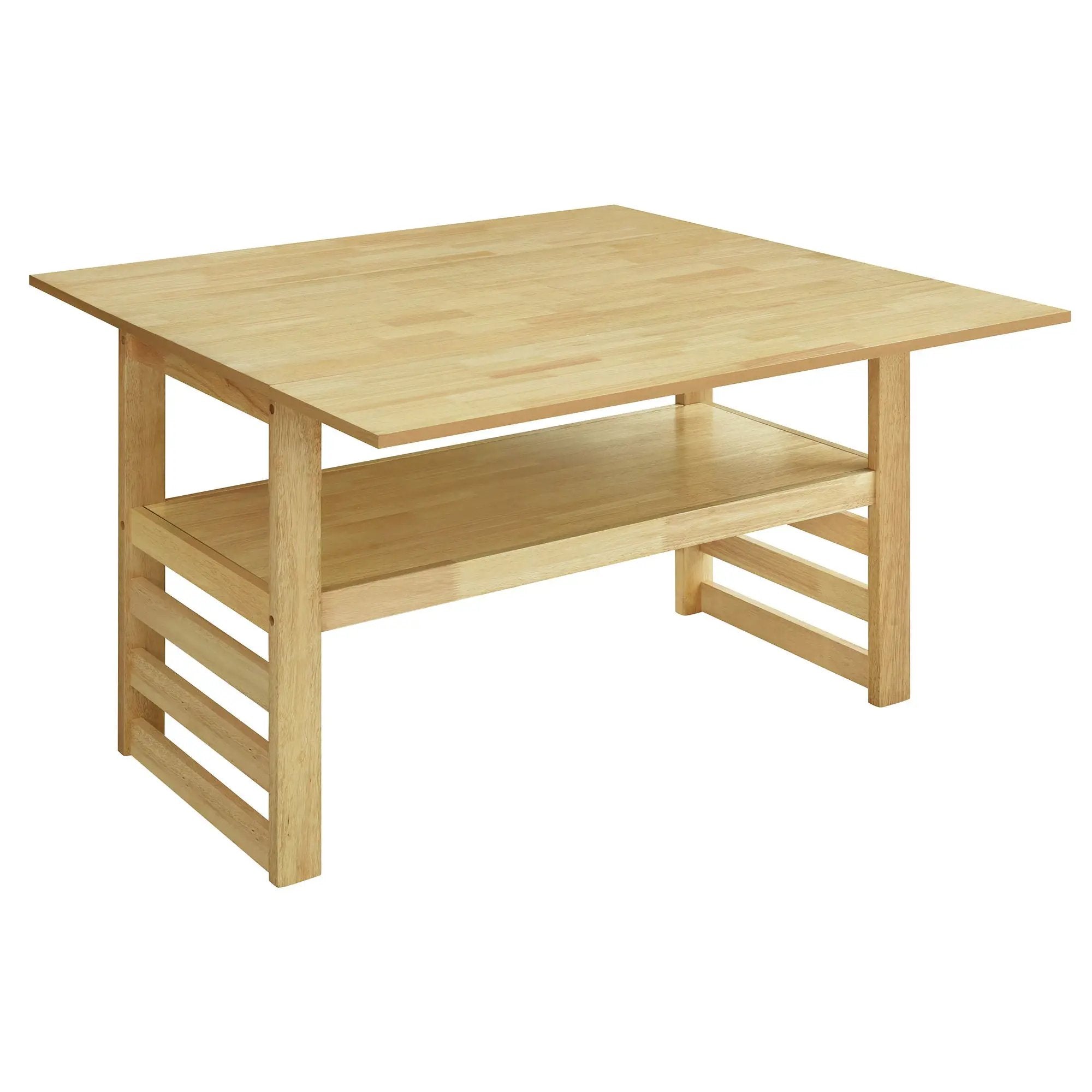 5 Piece Extendable Wood Square Dining Table Set With 2 Drop Leaves by HouseOfZazla