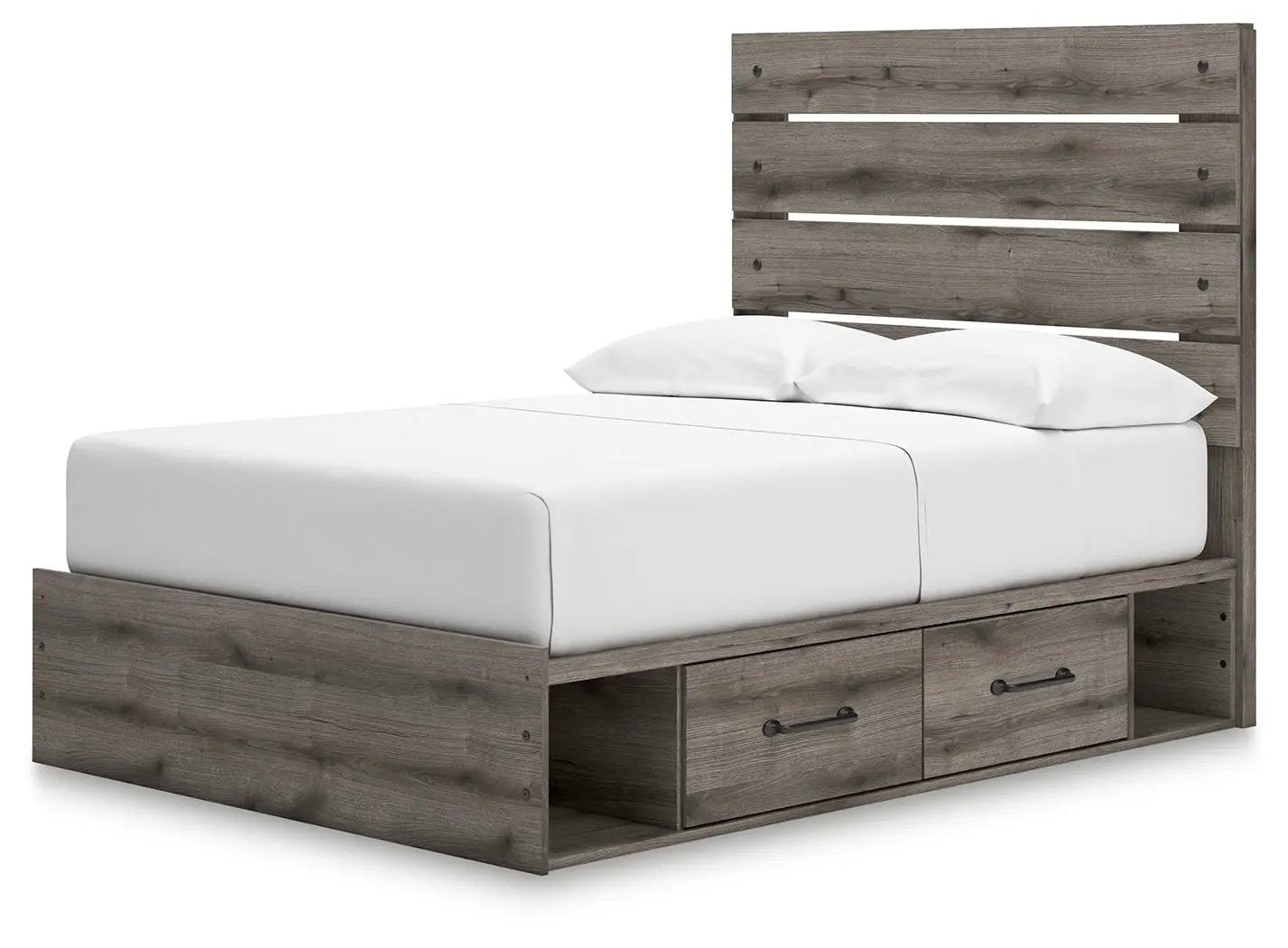 Graystorm - Panel Bed With Storage by Unique Piece Furniture