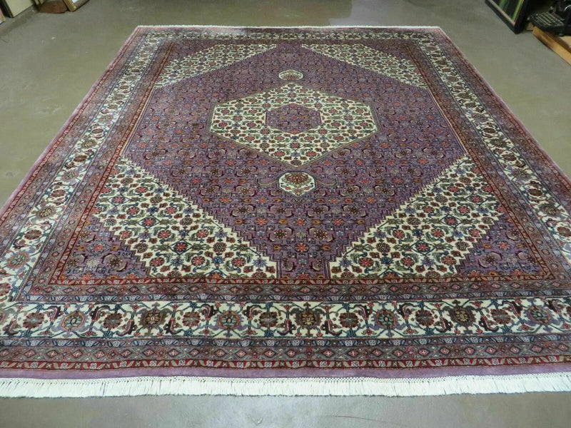 8' X 10' Vintage Fine Handmade India Wool Rug Hand Knotted Carpet Detailed Nice by Jewel Rugs