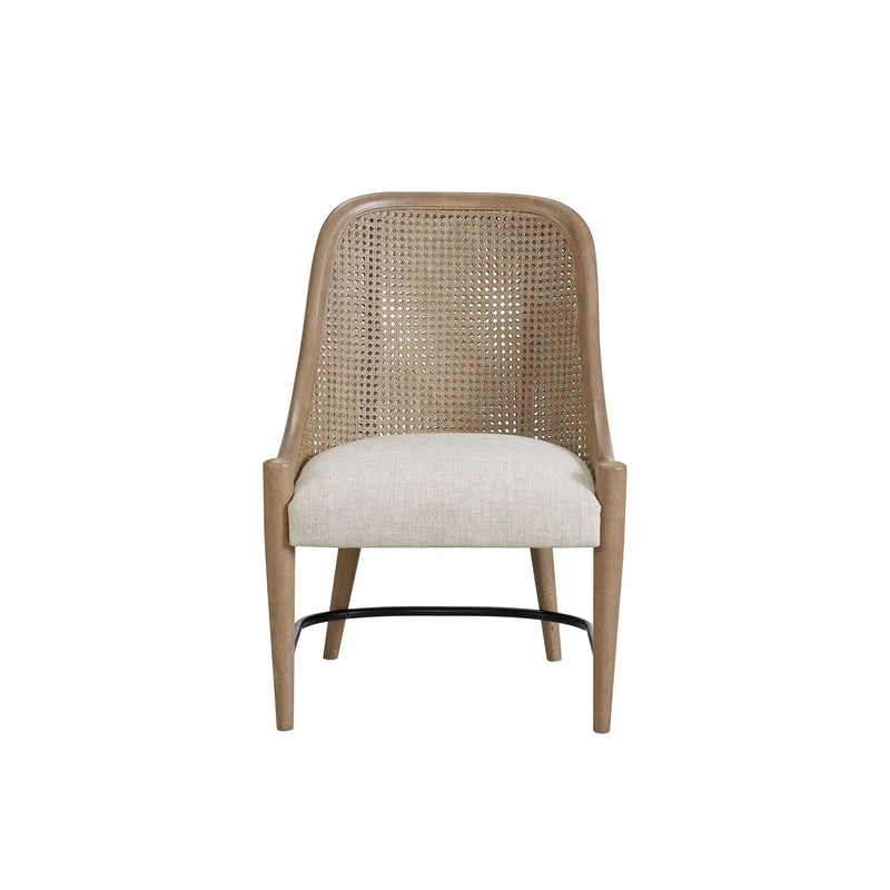 Cane Backed Host Chair Colored (Set of 2) - Sand by HouseOfZazla