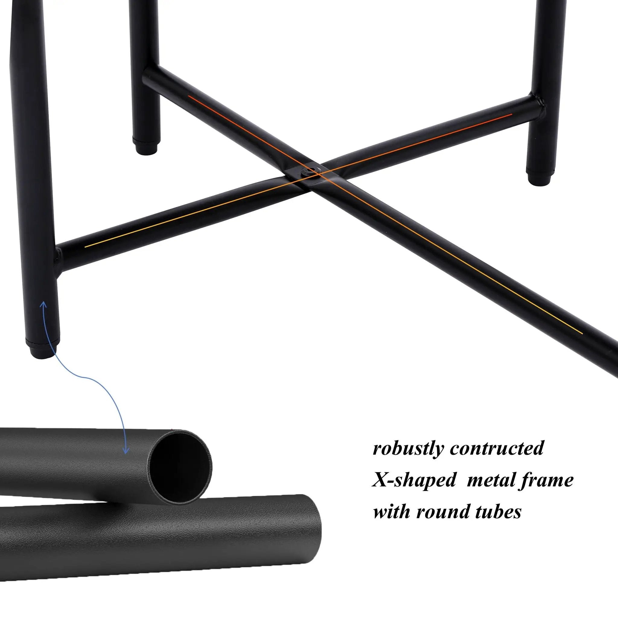 Round Coffee Table With Storage Tray 2 Tier Oval End Tables Wooden Small Side Table For Living Room by Unique Piece Furniture