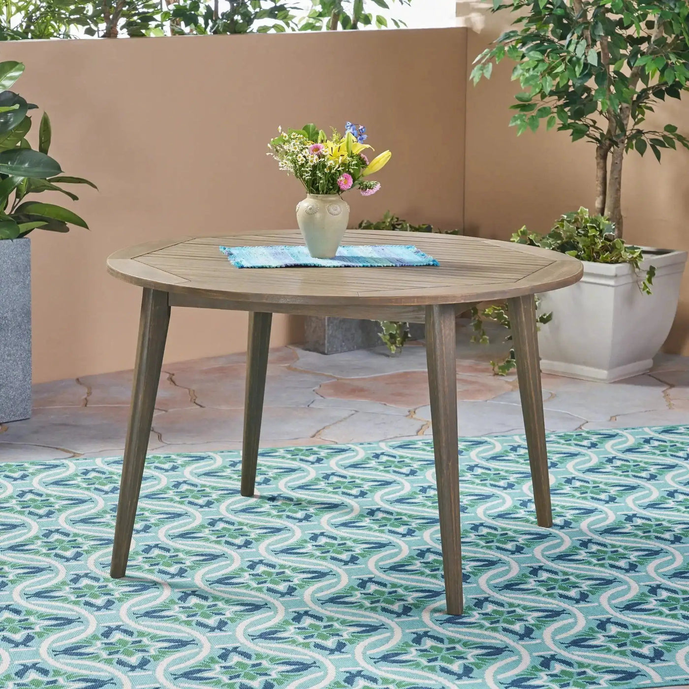 Stamford Outdoor Dining Table Modern Design by HouseOfZazla