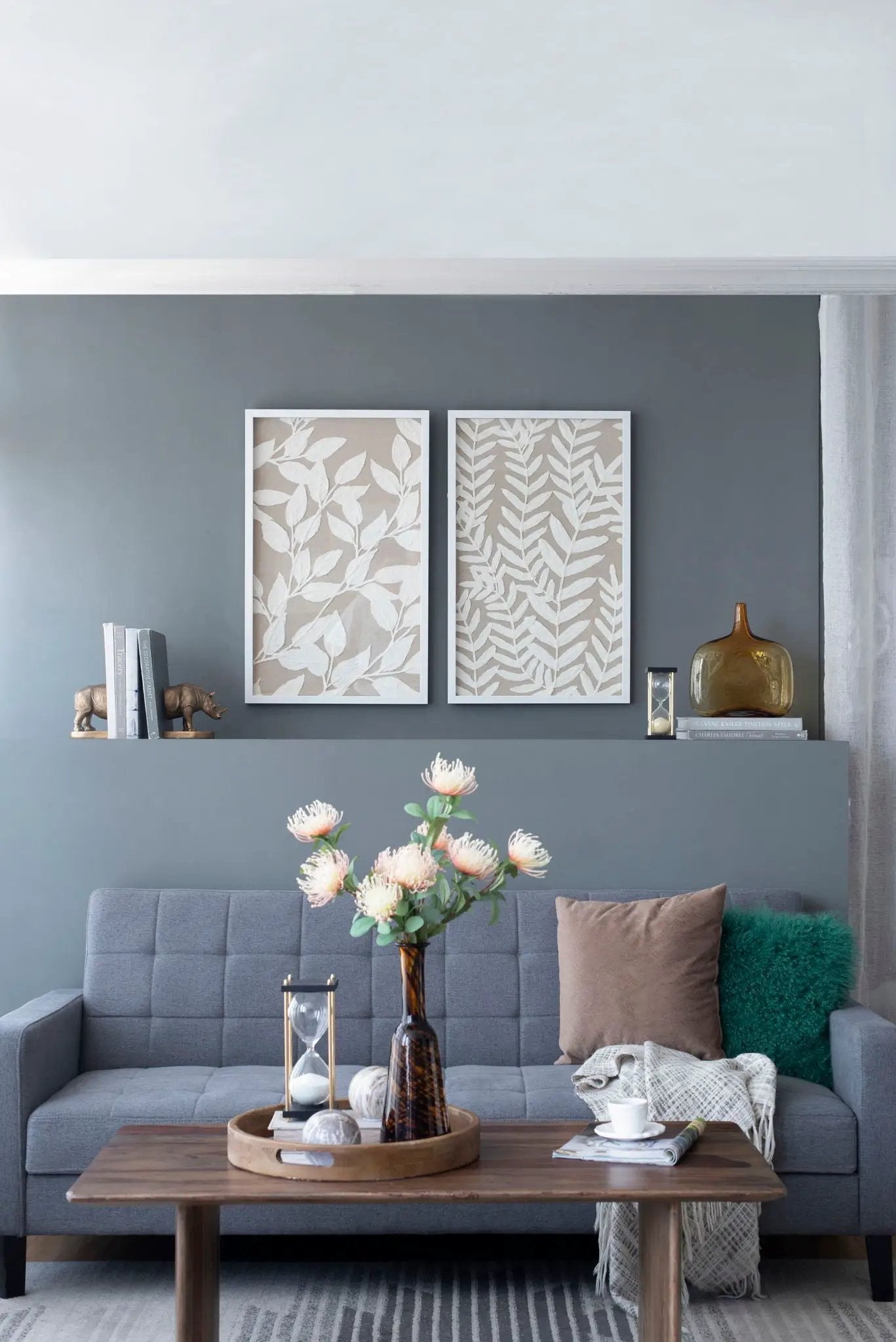 Shadow Box Wall Decor (Set of 2) - White by HouseOfZazla
