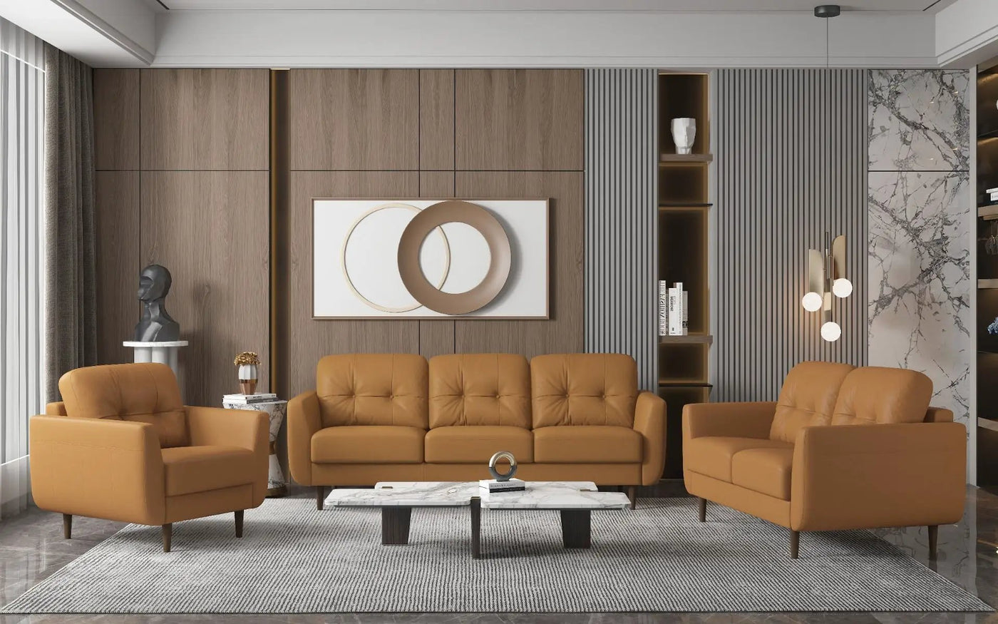 Radwan - Loveseat by Unique Piece Furniture