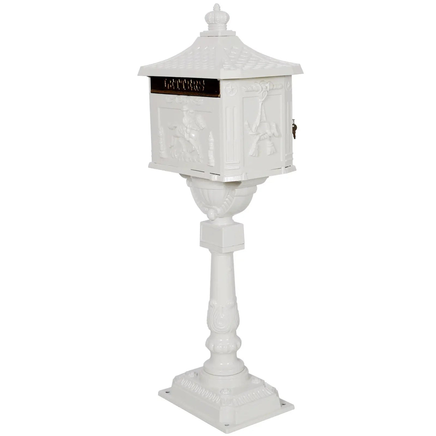 Cast Aluminum Mail Box, Postal Box, Mailbox by HouseOfZazla