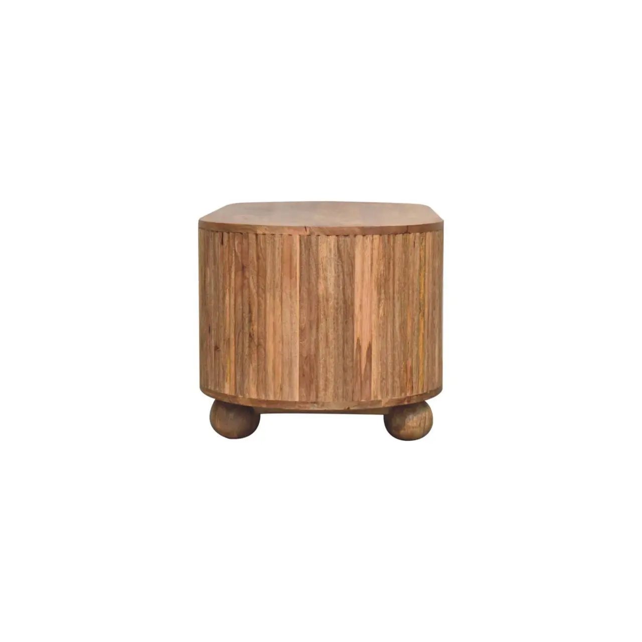 Soba - Ball Open Coffee Table - Oak by HouseOfZazla