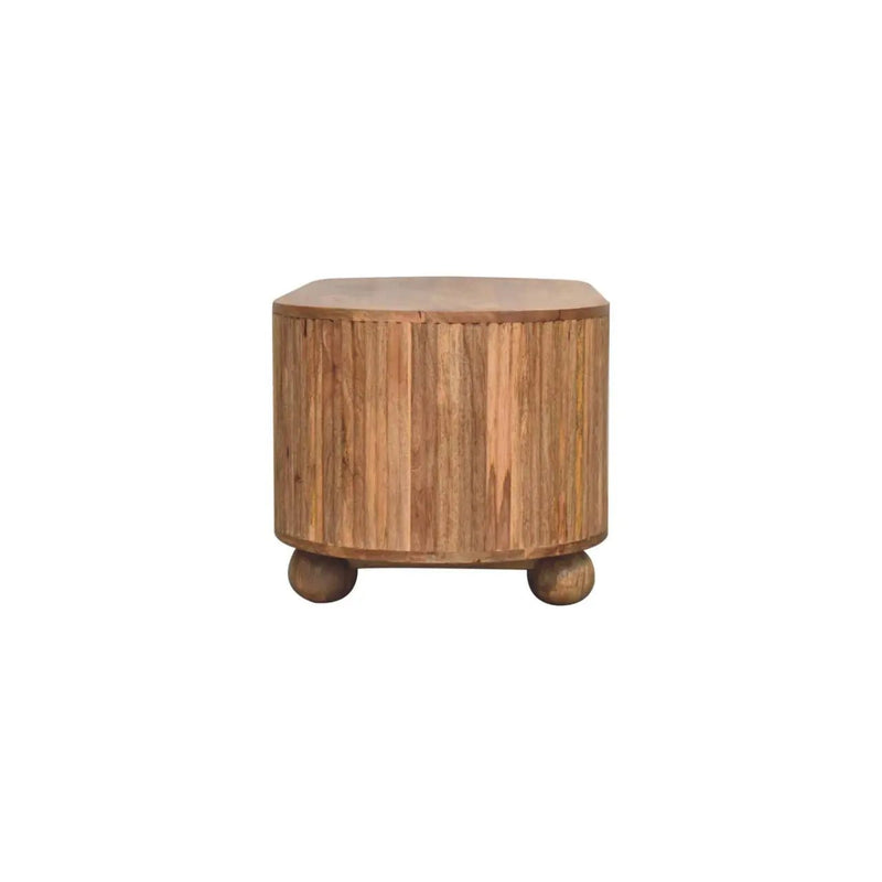 Soba - Ball Open Coffee Table - Oak by HouseOfZazla
