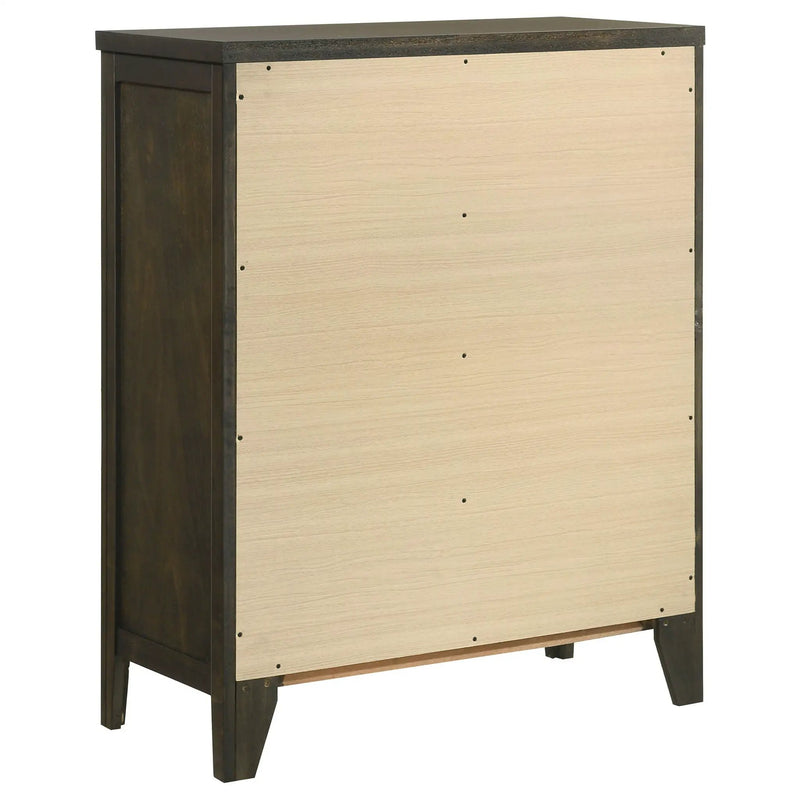 Wilkes 4-drawer Chest of Drawers Dark Cocoa by Unique Piece Furniture