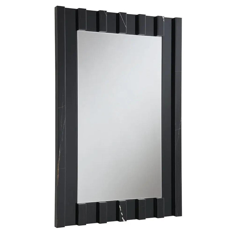 Drisana - Accent Mirror - Black Mirrored by Unique Piece Furniture