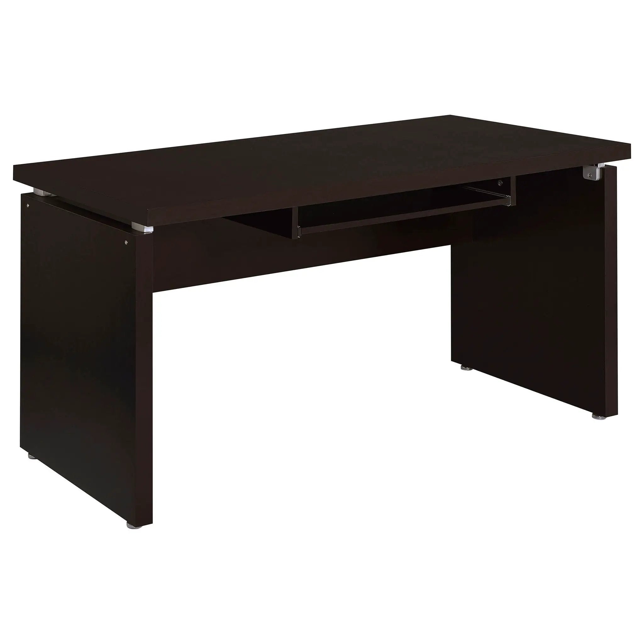 Skylar 55-inch Computer Desk with Keyboard Drawer Cappuccino by Unique Piece Furniture