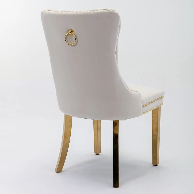 Nikki - Modern, High-End Tufted Dining Chair (Set of 2) by Unique Piece Furniture