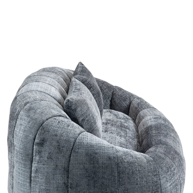 Bean Bag Lazy Sofa Durable Comfort Lounger by BLAKHOM