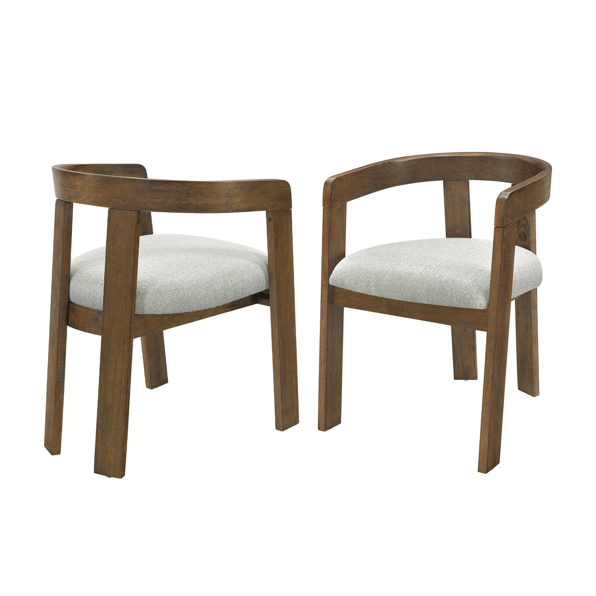 Modern Barrel Dining Chairs (Set of 2), photo 3 of 10