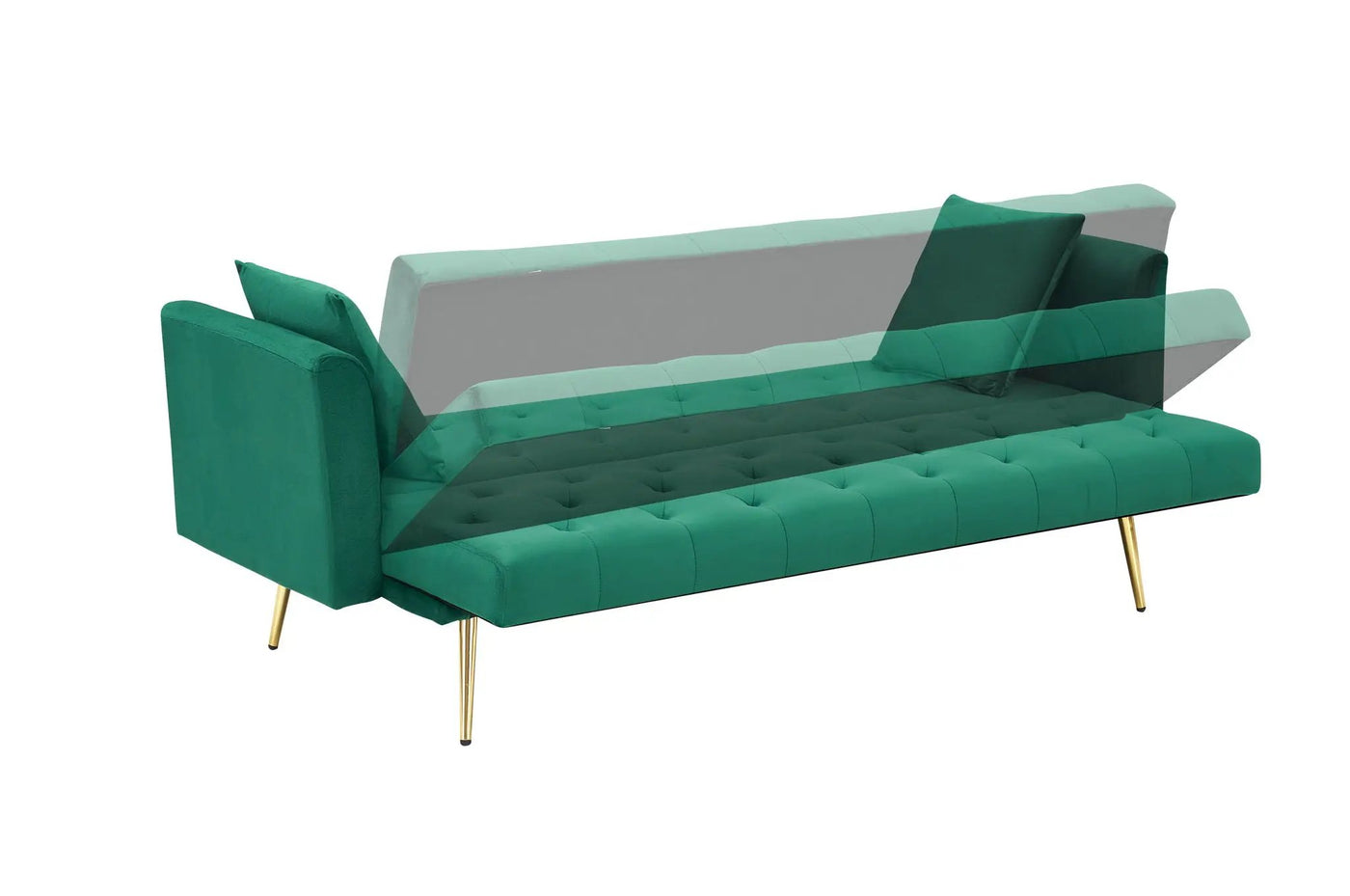 Convertible Double Folding Living Room Sofa Bed by Unique Piece Furniture