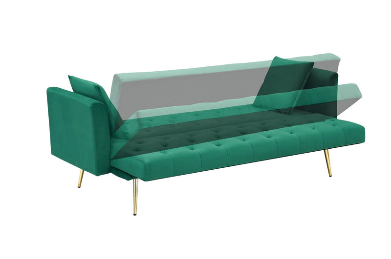 Convertible Double Folding Living Room Sofa Bed by Unique Piece Furniture
