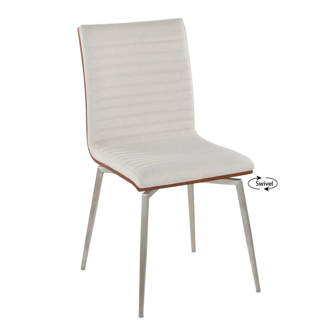 Mason - Contemporary Dining Chair (Set of 2) With Swivel by HouseOfZazla