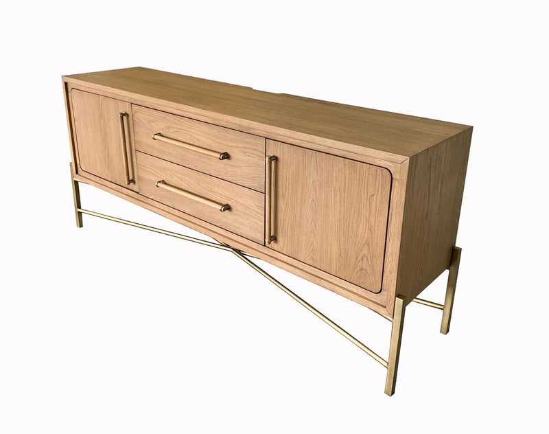 Base Sideboard with USB Charging - Light Brown, photo 2 of 10