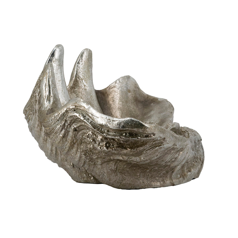 Silver Decorative Shell Bowl with Coastal Shell Design - Silver, photo 4 of 10