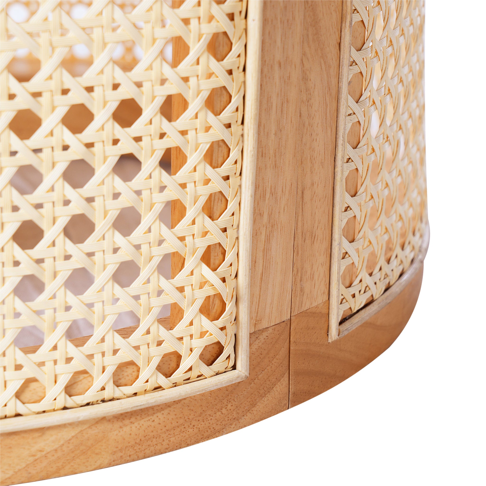 Rubber Solid Wood Side Table by BLAKHOM