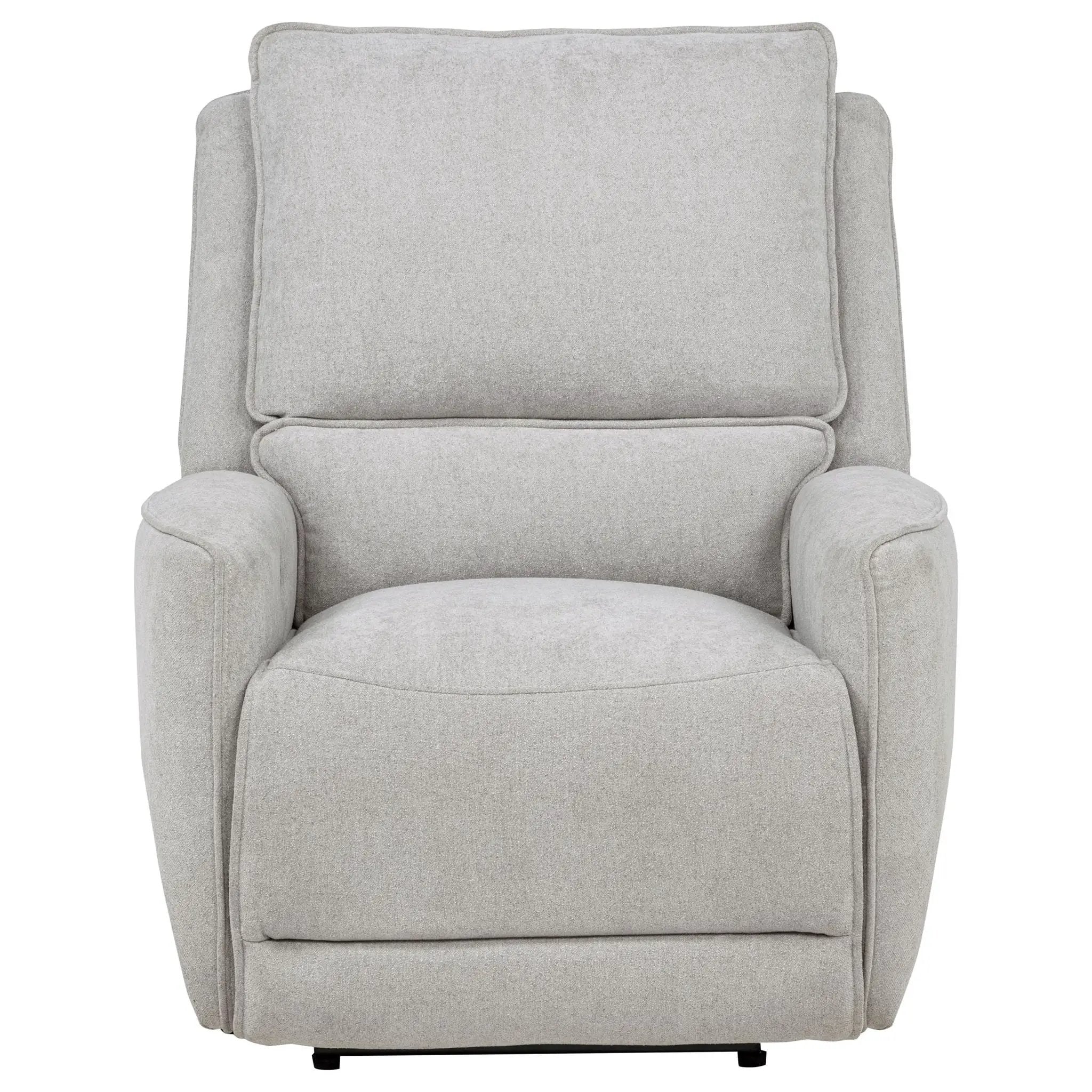 Sylmar Chenille Upholstered Power Recliner Dove Grey by Unique Piece Furniture