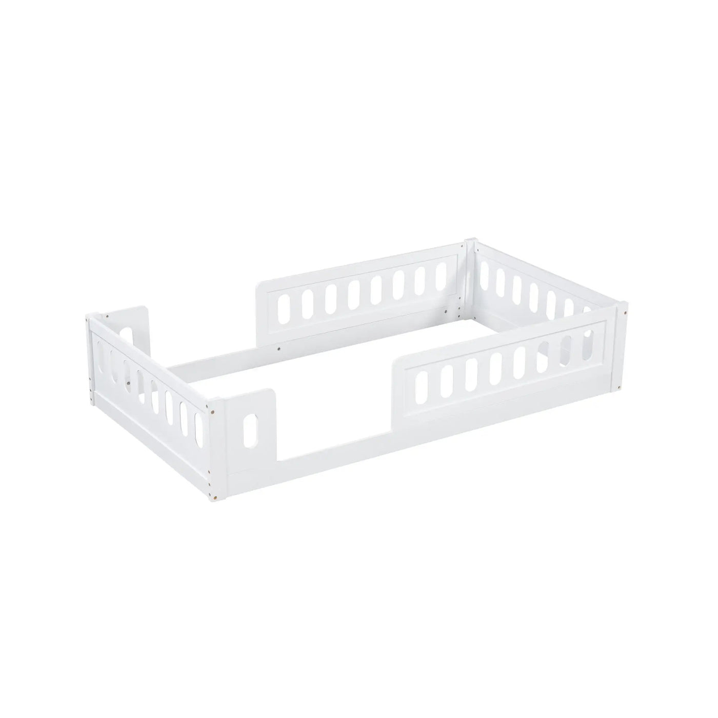 Platform Bed With Guardrail by HouseOfZazla