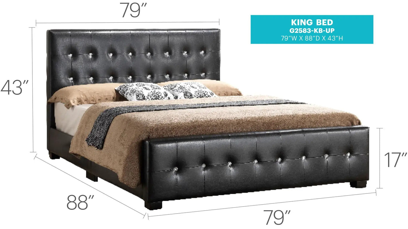 Stylish Transitional Bed by HouseOfZazla
