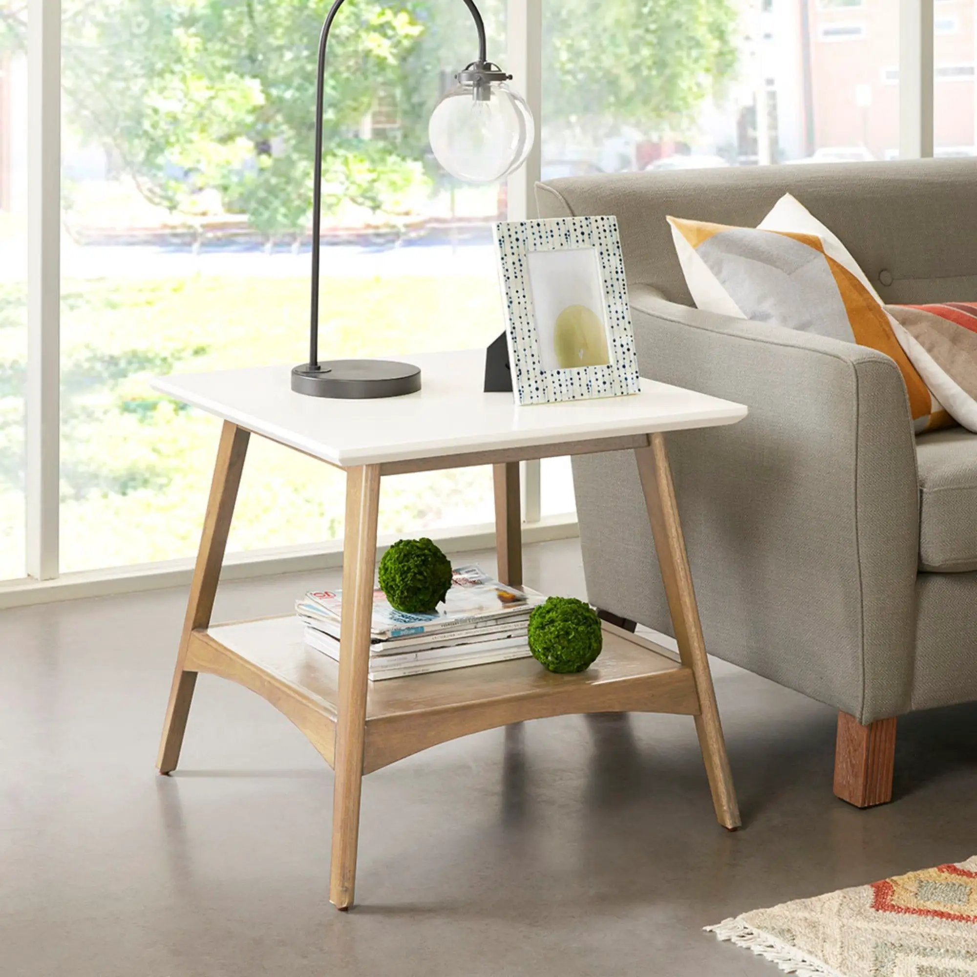 Modern Table With Extra Storage by Unique Piece Furniture