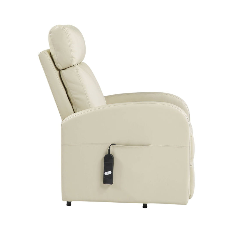 Beige Power Motion Recliner Chair with Lift - Comfortable Electric Recliner, photo 9 of 22