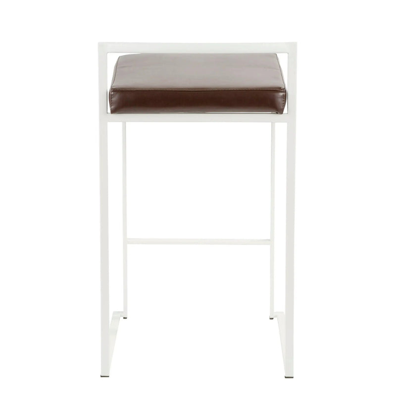Fuji - Simple Elegance, Contemporary Stackable Counter Stool by Unique Piece Furniture