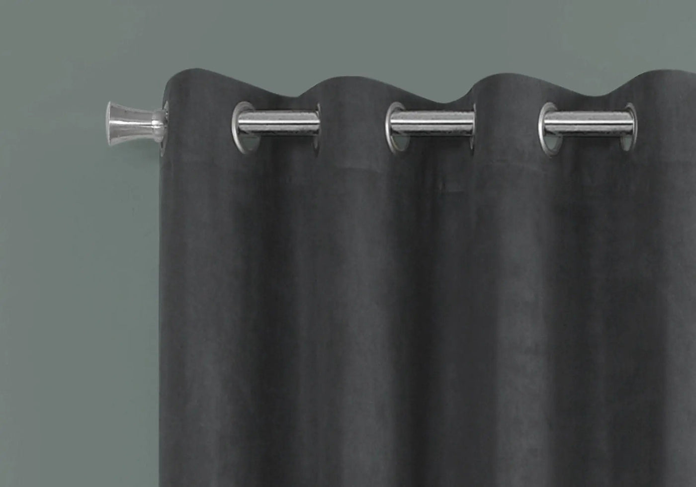 2 Pieces Set, Curtain Panel, Room Darkening, Grommet by Unique Piece Furniture