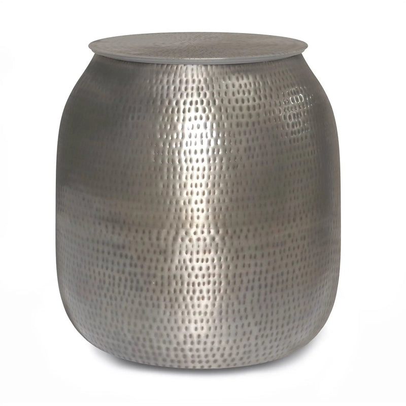 Griffen - Handcrafted Metal Storage Accent Table by Unique Piece Furniture
