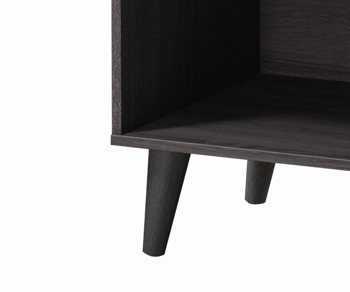 Amidon - TV Stand, With 2 Storage Shelves And 1 Cabinet by HouseOfZazla