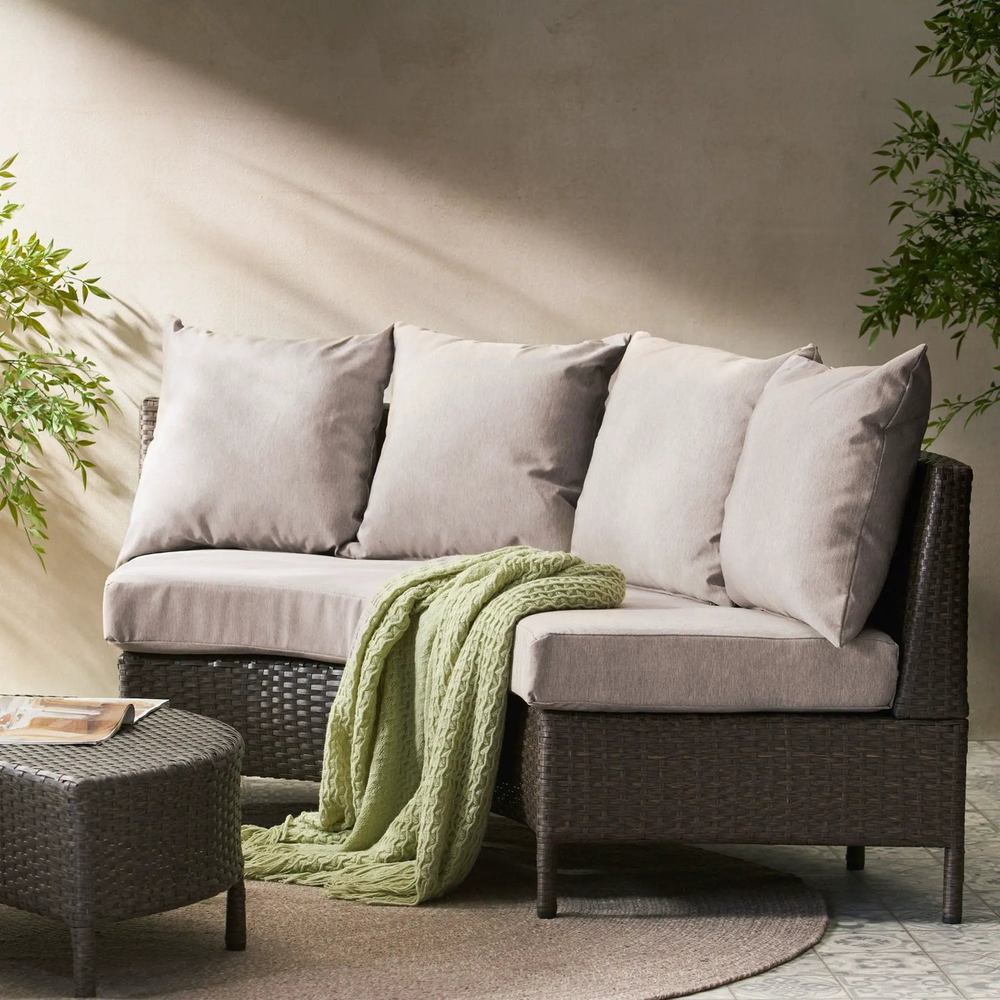 Pt Limon Modern Outdoor Single Sofa by HouseOfZazla