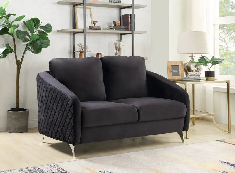 Sofia - Modern Chic Loveseat Couch by Unique Piece Furniture