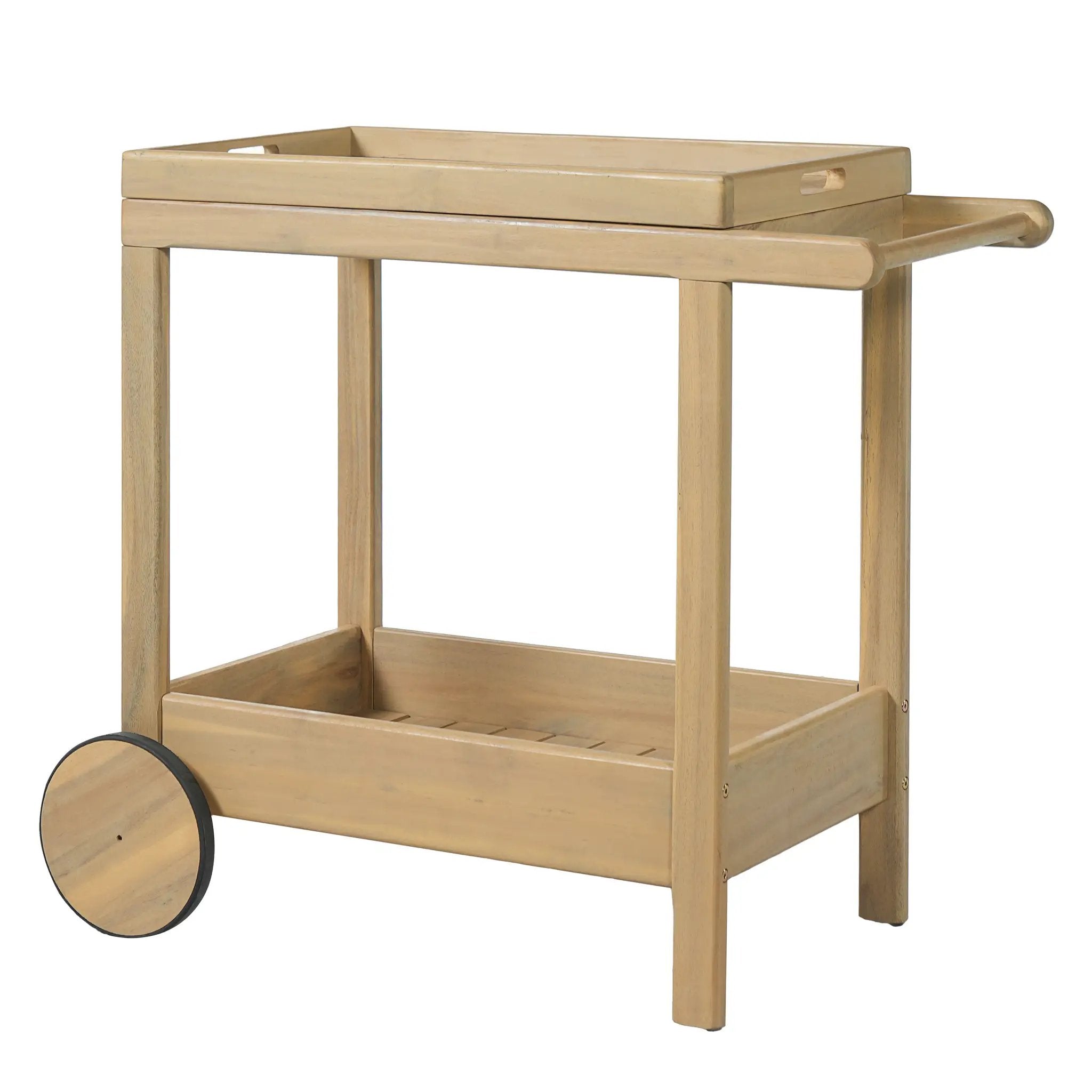 Saratoga Outdoor Rolling Bar Cart by HouseOfZazla
