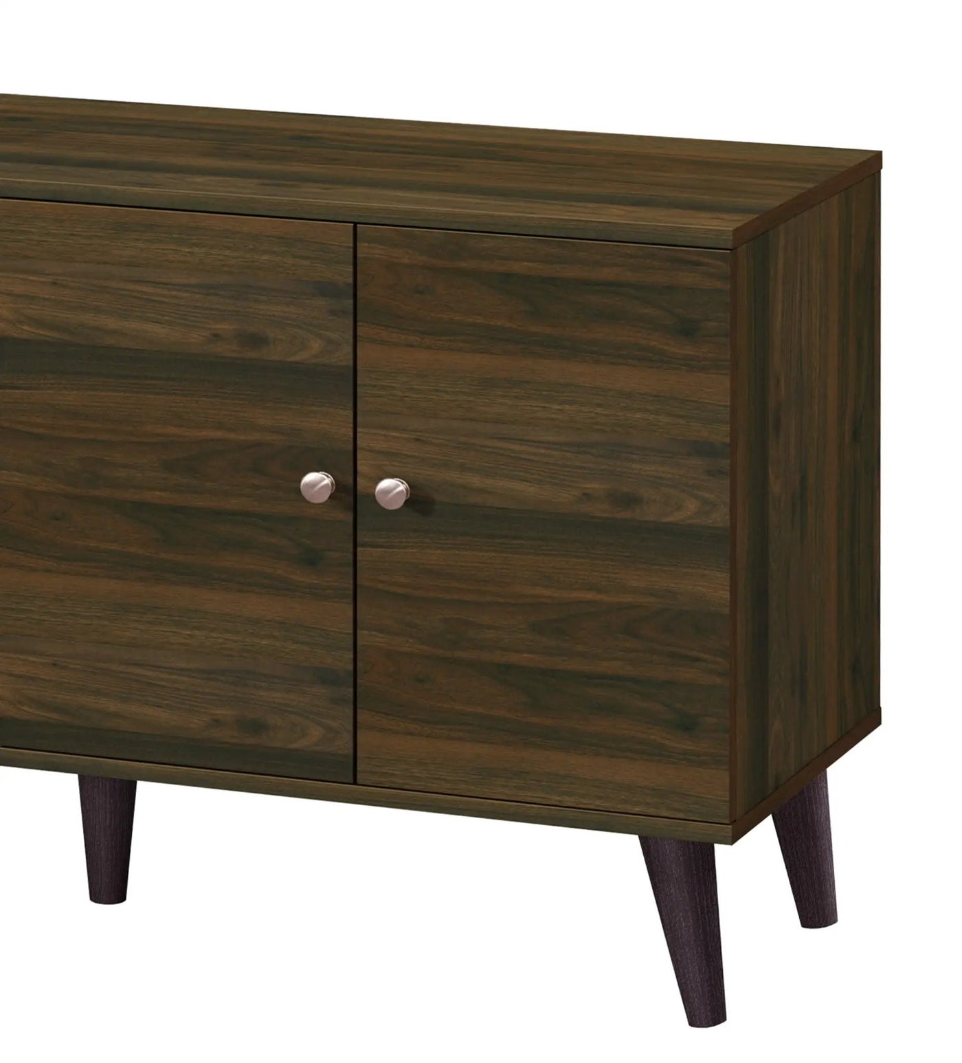 Amidon - TV Stand, With 2 Storage Shelves And 1 Cabinet by HouseOfZazla