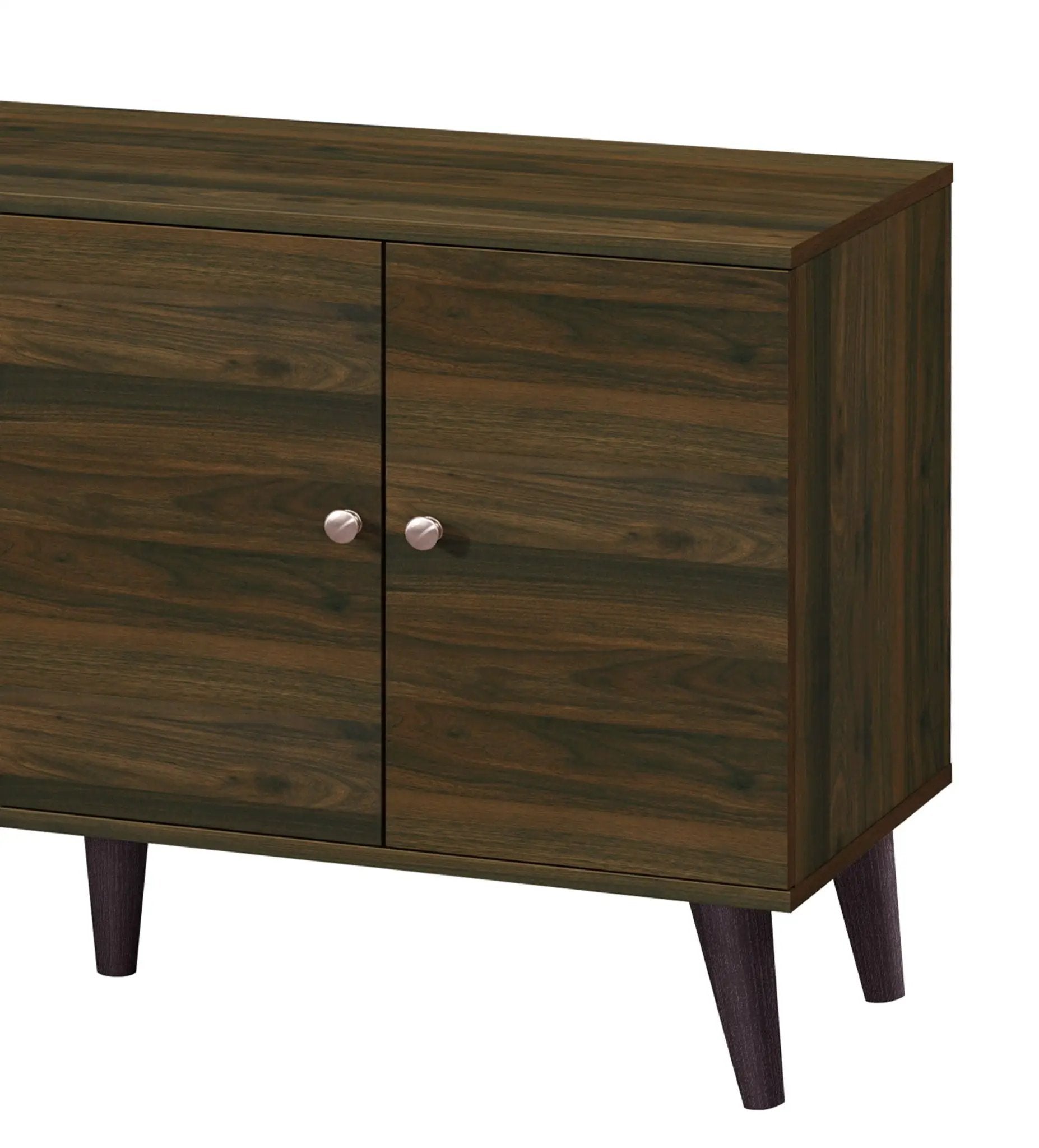 Amidon - TV Stand, With 2 Storage Shelves And 1 Cabinet by HouseOfZazla