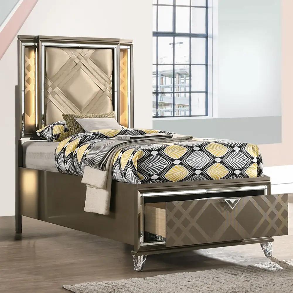 Skylar - Bed w/Storage by Unique Piece Furniture