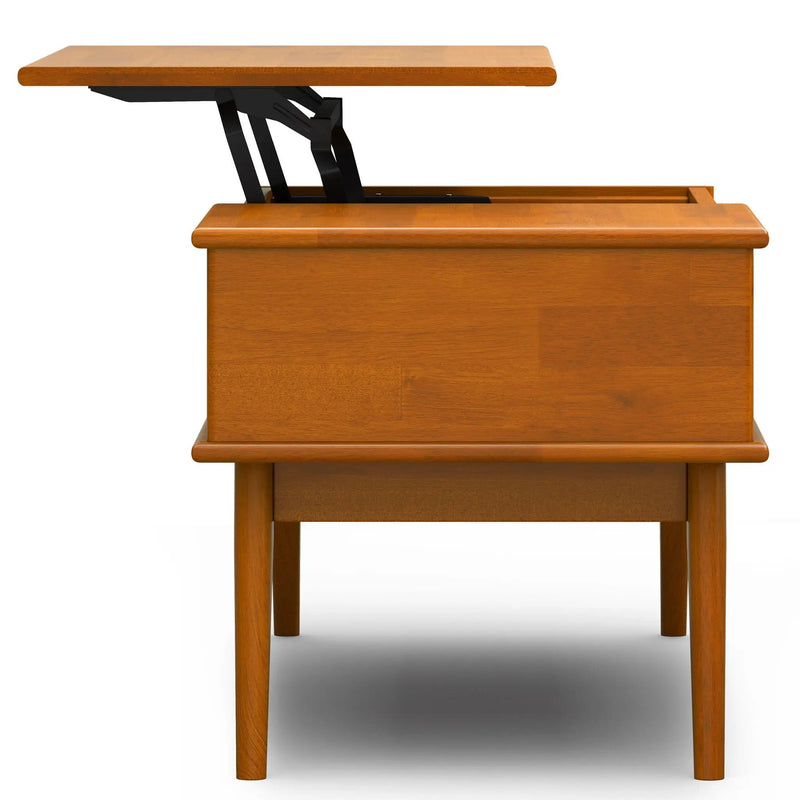 Draper - Lift Top Coffee Table - Teak by HouseOfZazla