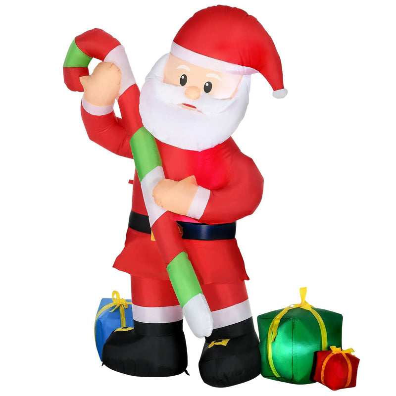 HOMCOM 6ft Christmas Inflatables Outdoor Decorations by HouseOfZazla