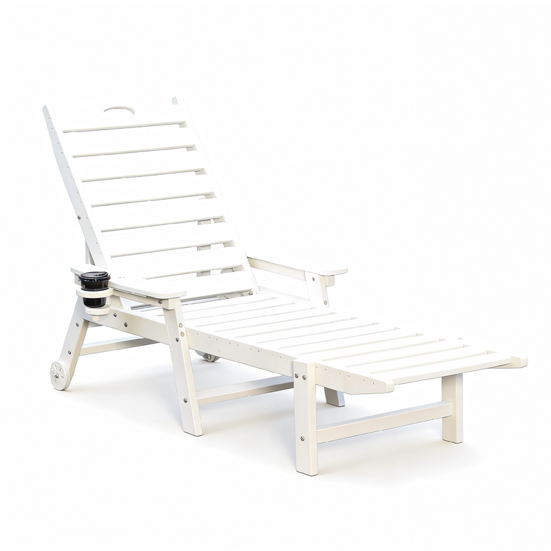 HDPE Chaise Lounge Chair Outdoor by HouseOfZazla