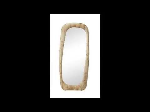 Dara - Floor Mirror - Black by Unique Piece Furniture