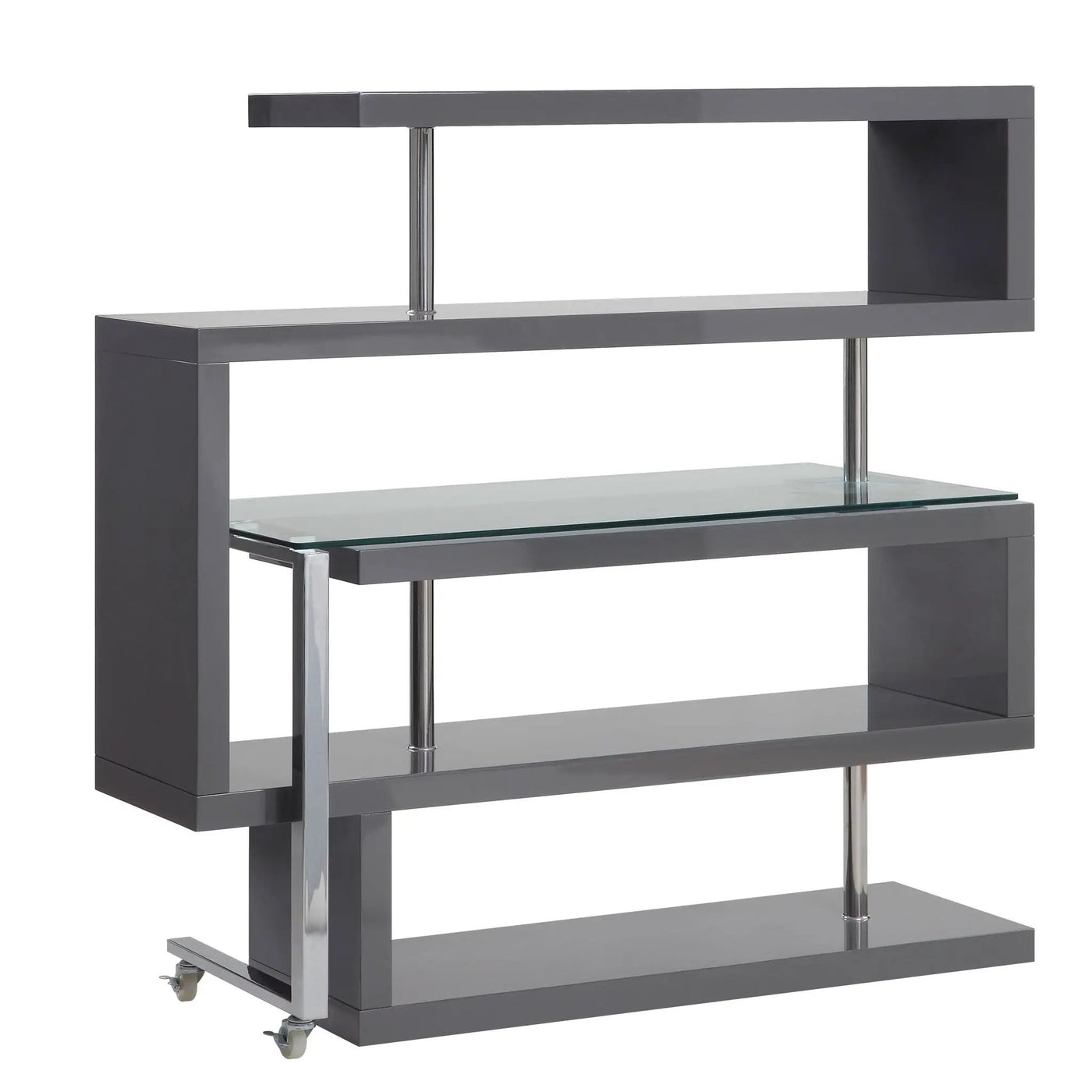 Buck II - Writing Desk With Bookshelf by Unique Piece Furniture